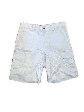 Columbia Men’s Cotton Shorts Beige Size 36 Outdoor Hiking Casual Pockets